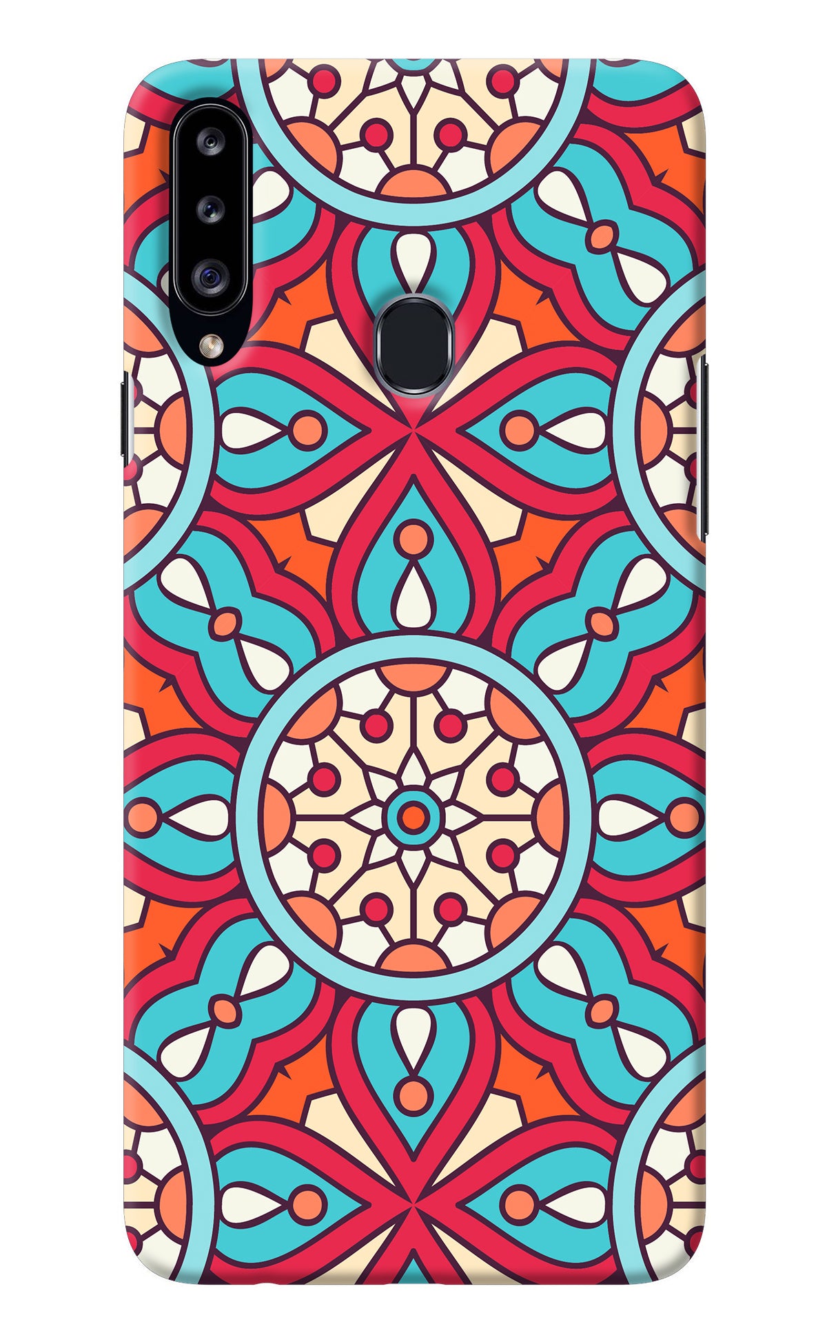 Mandala Geometric Samsung A20s Back Cover