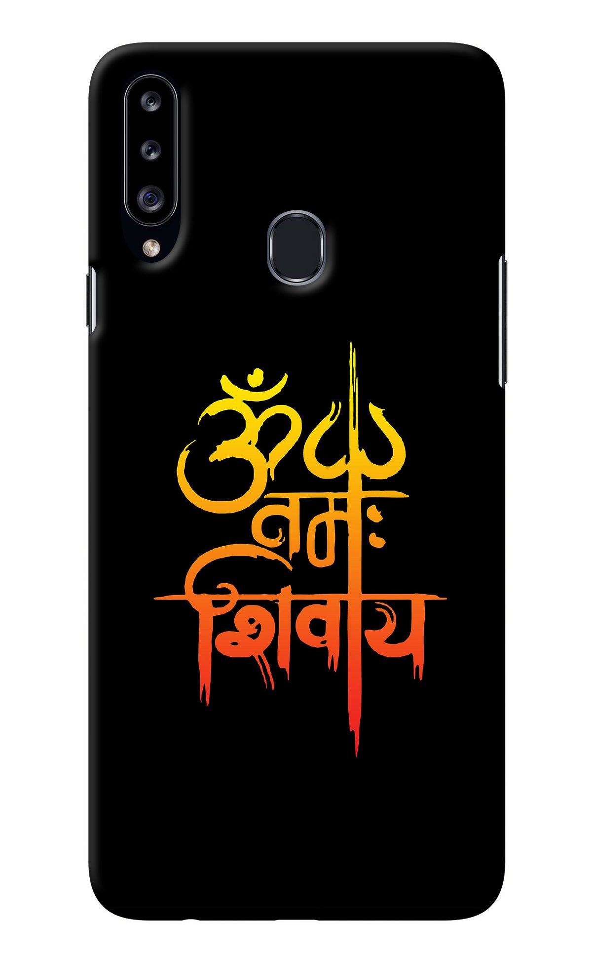 Om Namah Shivay Samsung A20s Back Cover