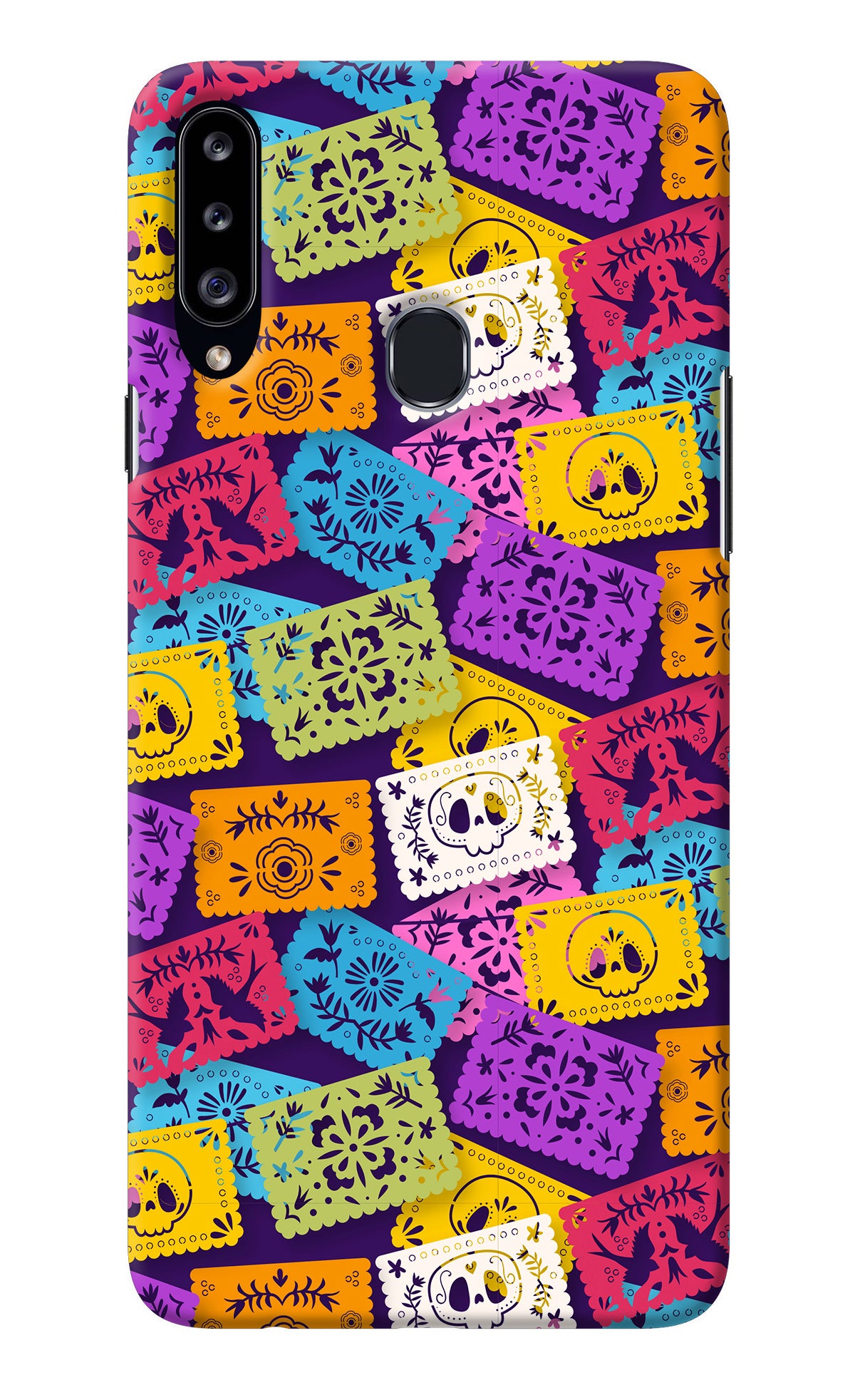 Mexican Pattern Samsung A20s Back Cover