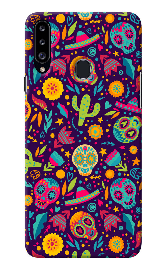 Mexican Design Samsung A20s Back Cover