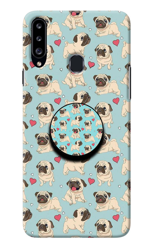 Pug Dog Samsung A20s Pop Case