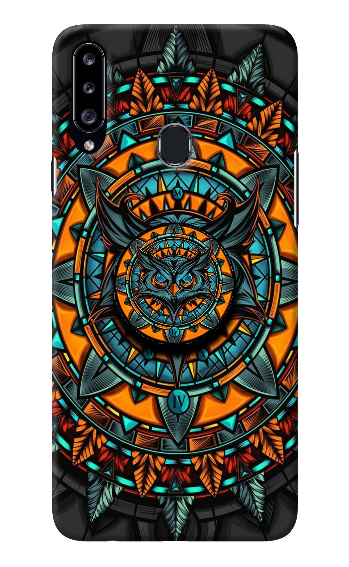 Angry Owl Samsung A20s Pop Case