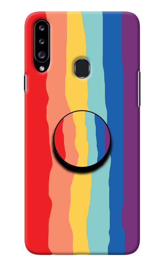 Rainbow Samsung A20s Pop Case