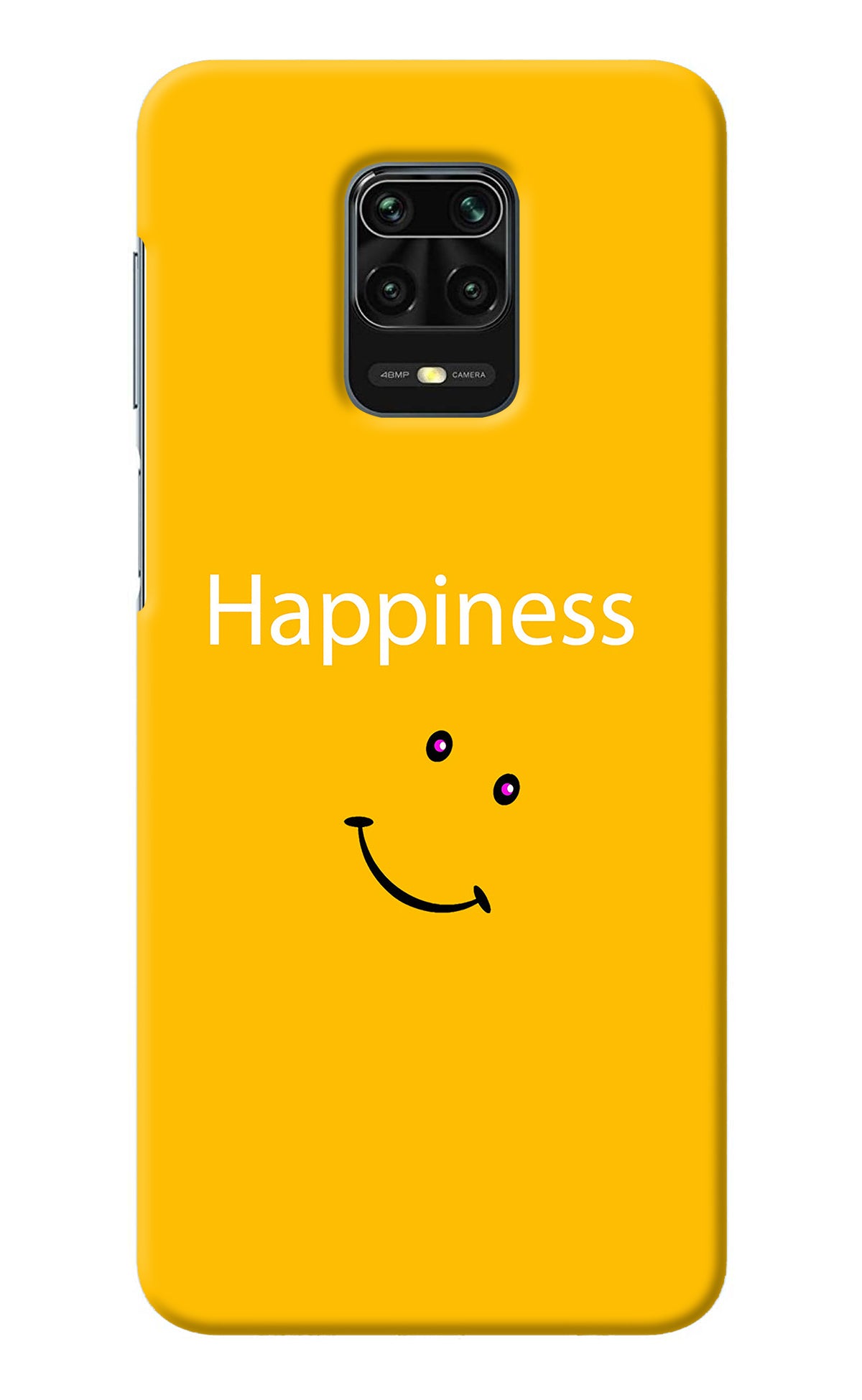 Happiness With Smiley Redmi Note 9 Pro/Pro Max Back Cover