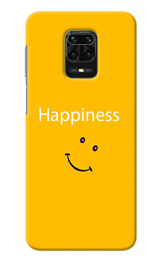 Happiness With Smiley Redmi Note 9 Pro/Pro Max Back Cover