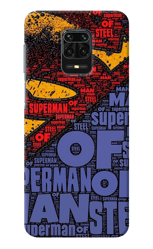 Superman Redmi Note 9 Pro/Pro Max Back Cover