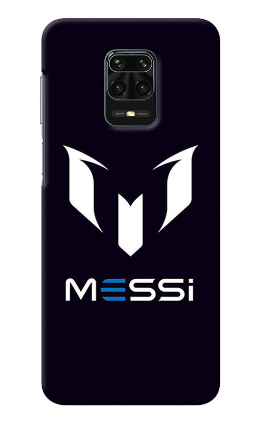Messi Logo Redmi Note 9 Pro/Pro Max Back Cover