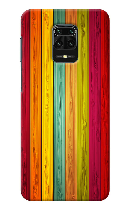 Multicolor Wooden Redmi Note 9 Pro/Pro Max Back Cover
