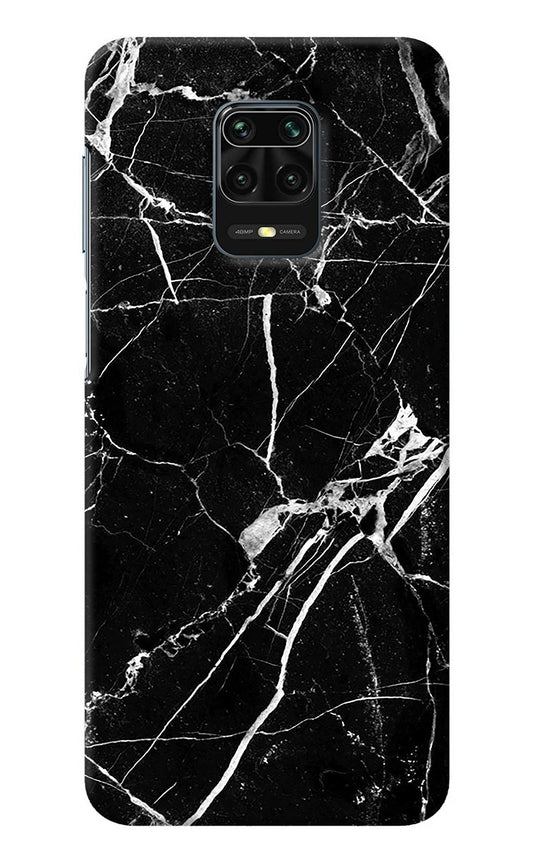 Black Marble Pattern Redmi Note 9 Pro/Pro Max Back Cover