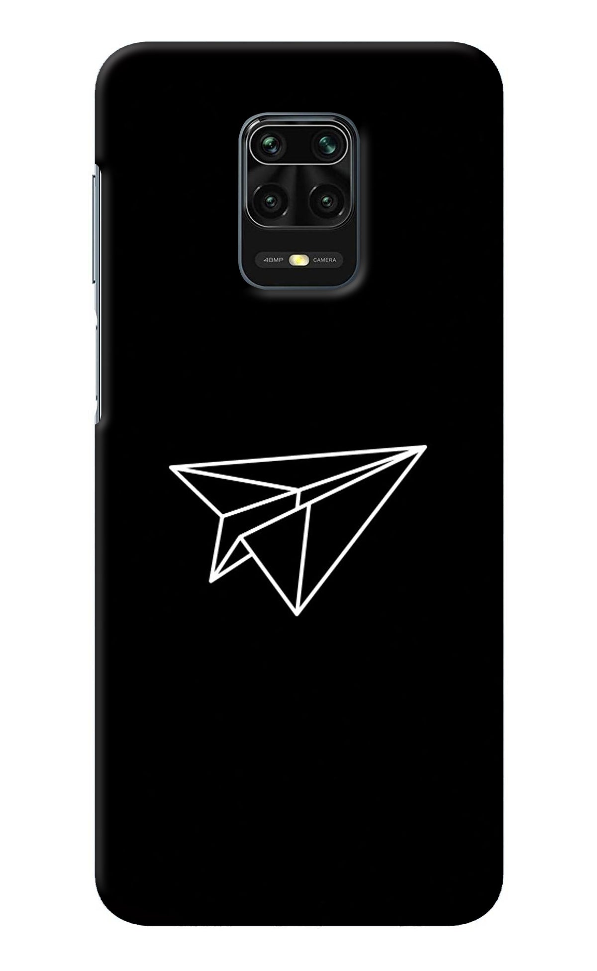 Paper Plane White Redmi Note 9 Pro/Pro Max Back Cover