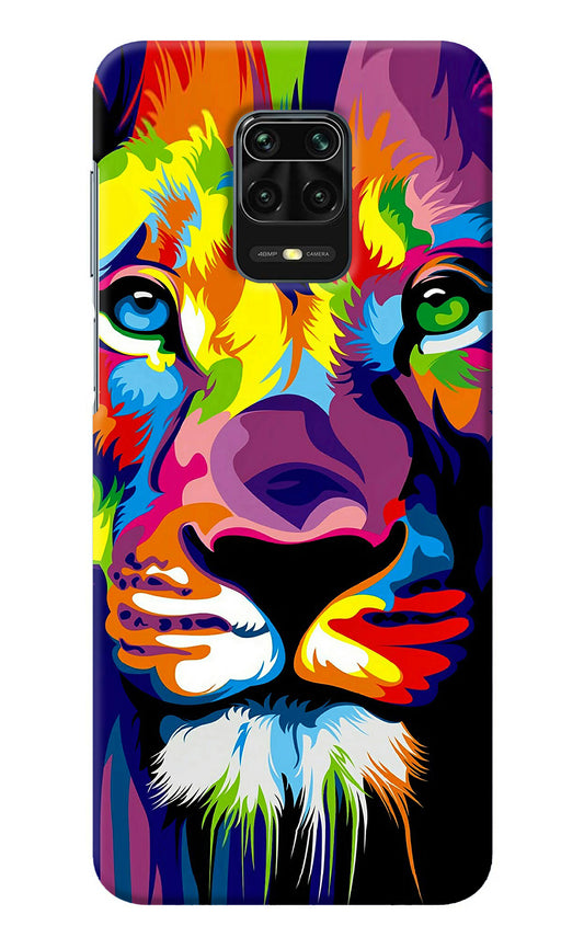 Lion Redmi Note 9 Pro/Pro Max Back Cover