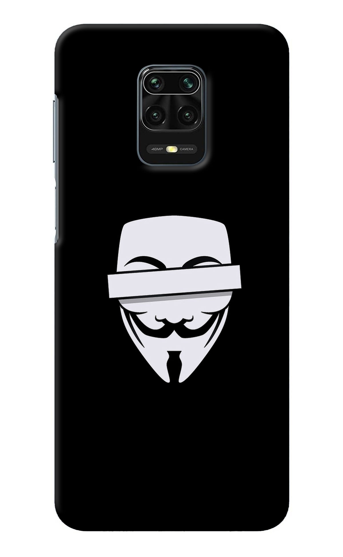 Anonymous Face Redmi Note 9 Pro/Pro Max Back Cover