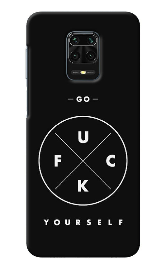 Go Fuck Yourself Redmi Note 9 Pro/Pro Max Back Cover