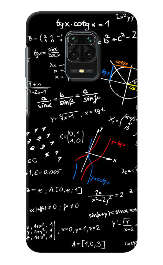 Mathematics Formula Redmi Note 9 Pro/Pro Max Back Cover