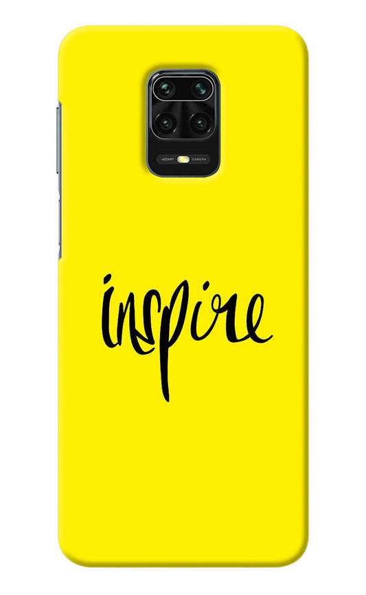 Inspire Redmi Note 9 Pro/Pro Max Back Cover