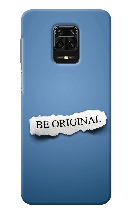 Be Original Redmi Note 9 Pro/Pro Max Back Cover