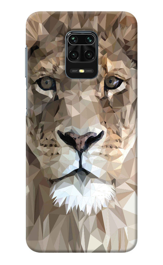 Lion Art Redmi Note 9 Pro/Pro Max Back Cover
