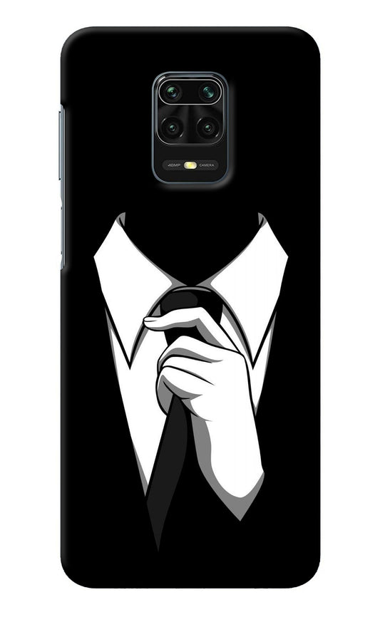 Black Tie Redmi Note 9 Pro/Pro Max Back Cover