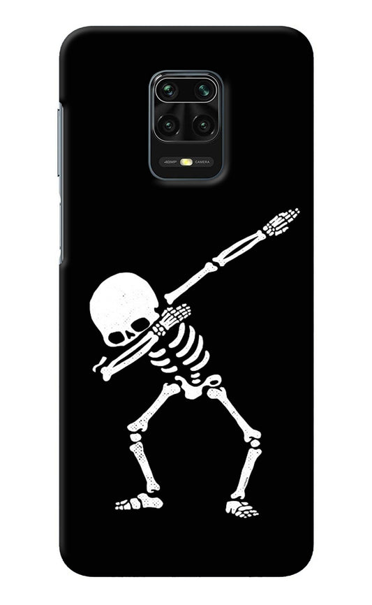Dabbing Skeleton Art Redmi Note 9 Pro/Pro Max Back Cover