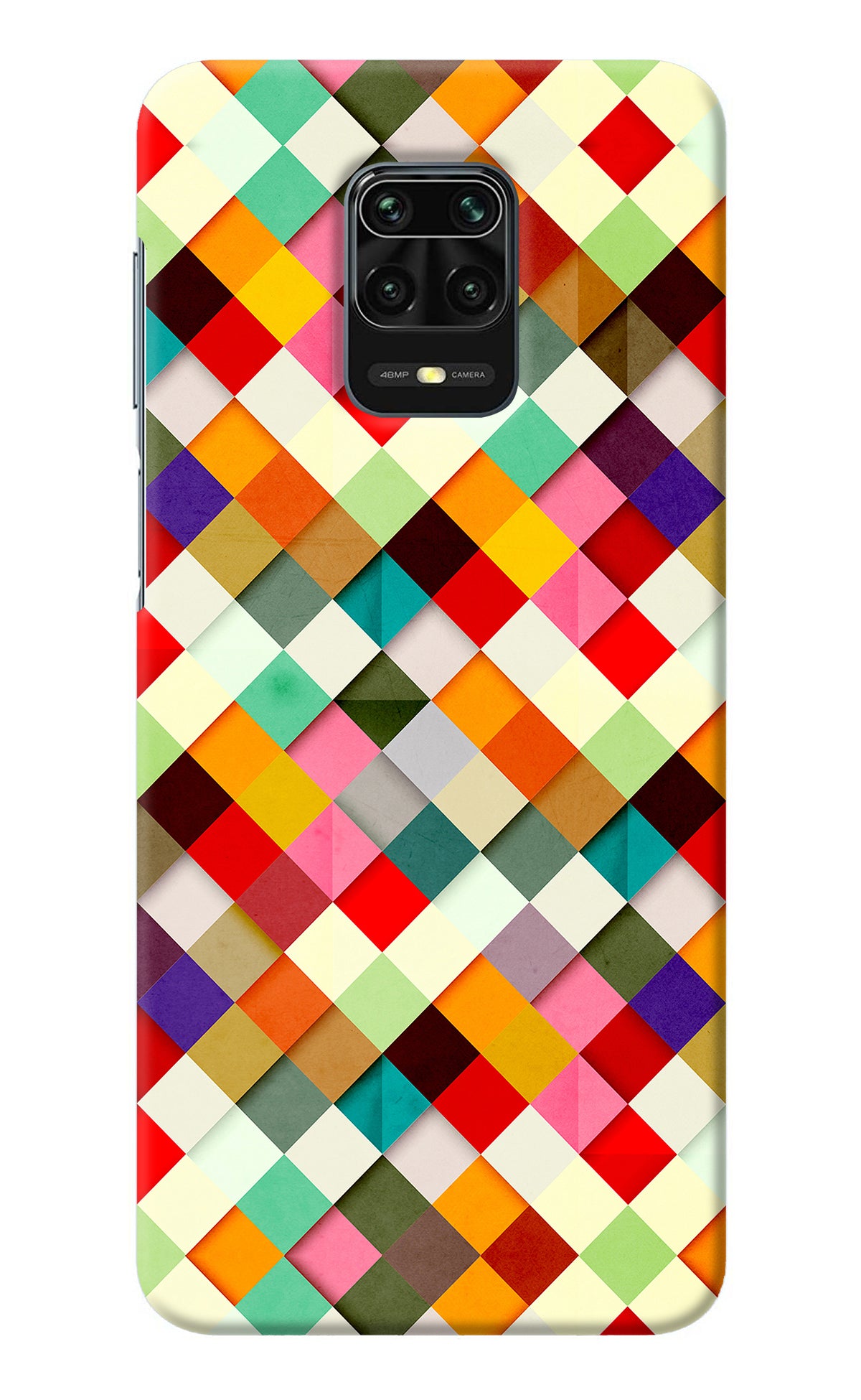 Geometric Abstract Colorful Redmi Note 9 Pro/Pro Max Back Cover