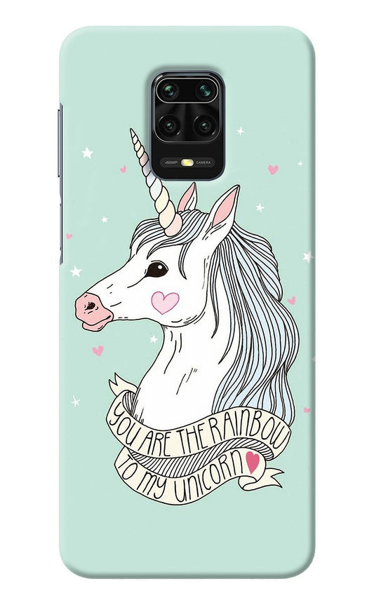 Unicorn Wallpaper Redmi Note 9 Pro/Pro Max Back Cover