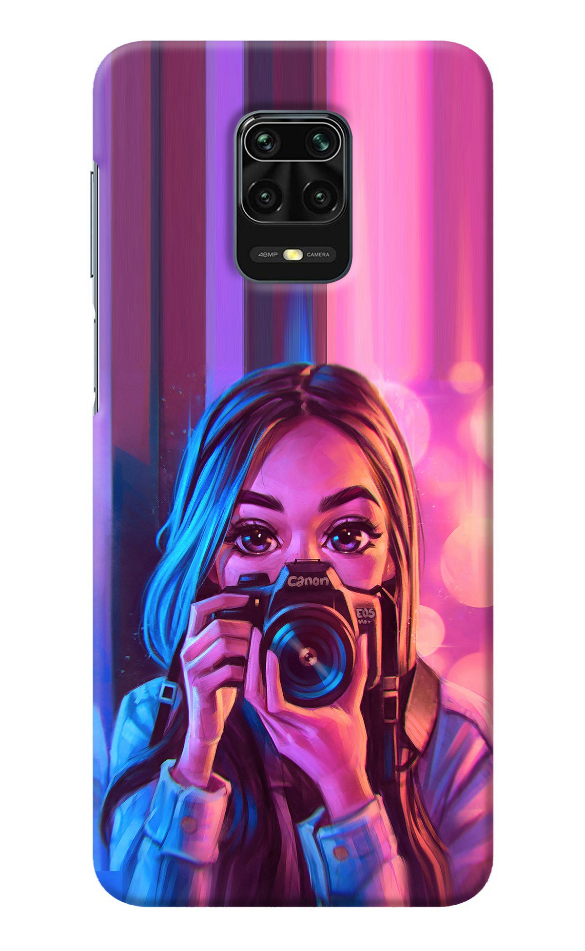 Girl Photographer Redmi Note 9 Pro/Pro Max Back Cover