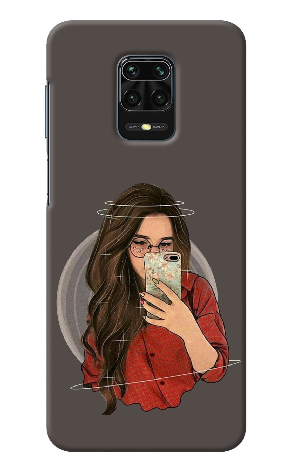 Selfie Queen Redmi Note 9 Pro/Pro Max Back Cover