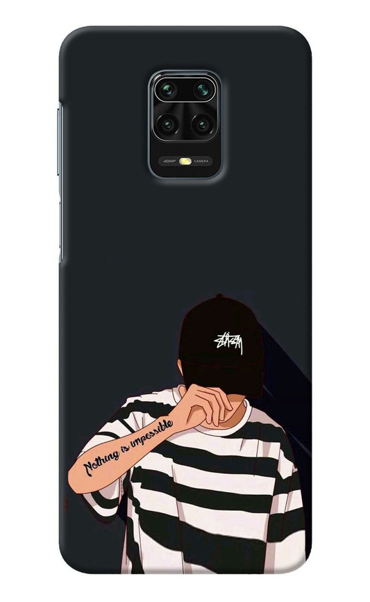 Aesthetic Boy Redmi Note 9 Pro/Pro Max Back Cover