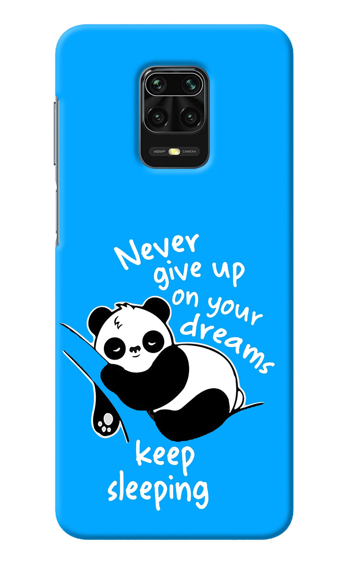 Keep Sleeping Redmi Note 9 Pro/Pro Max Back Cover