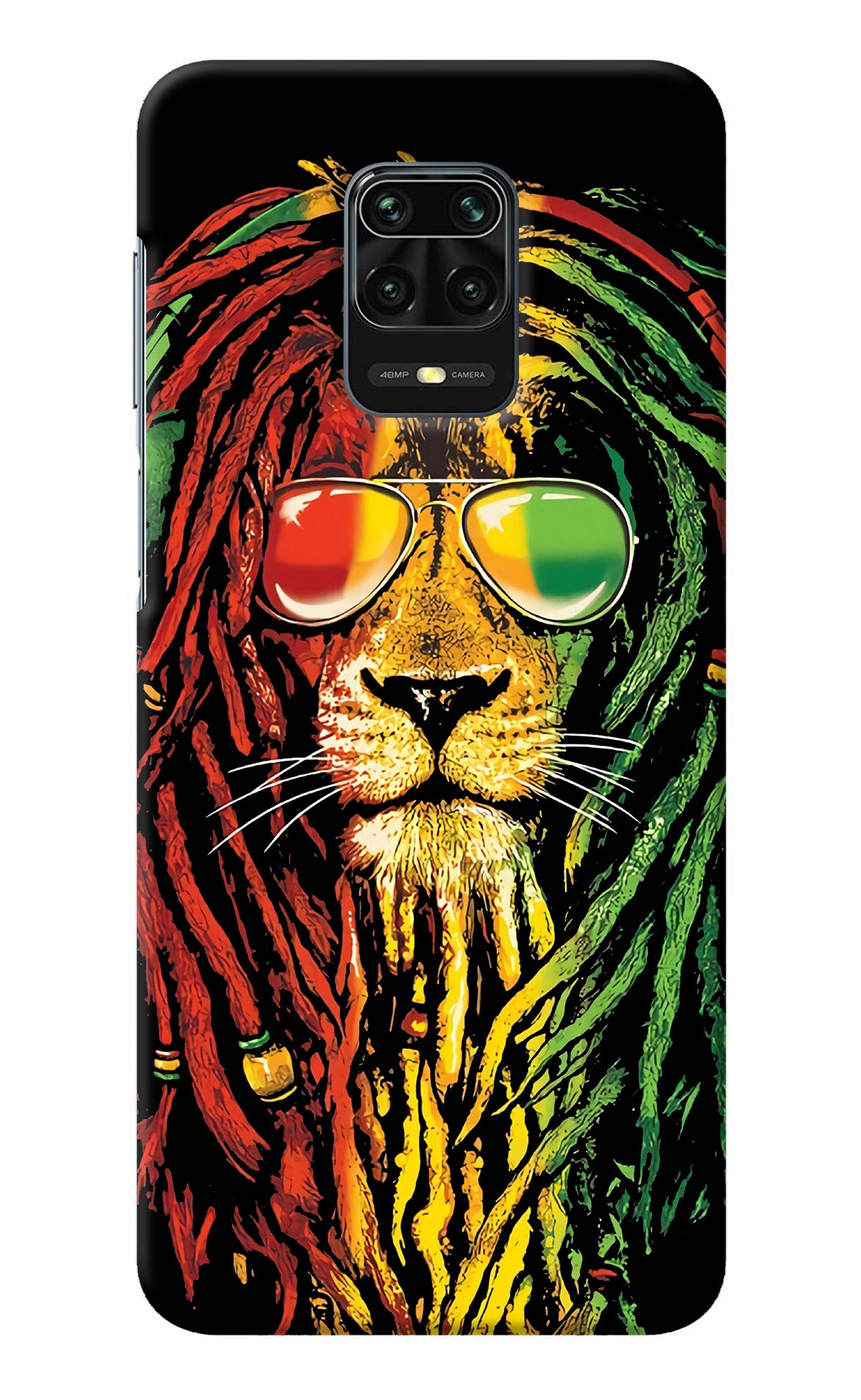 Rasta Lion Redmi Note 9 Pro/Pro Max Back Cover