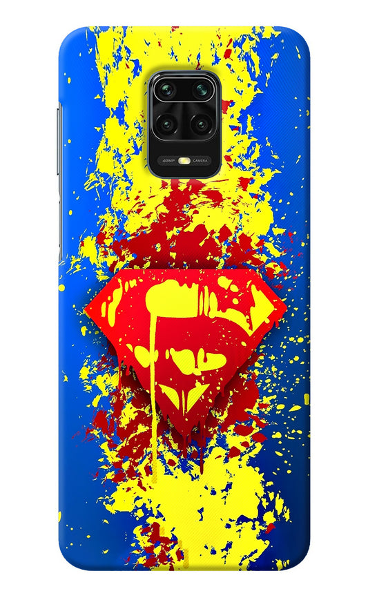 Superman logo Redmi Note 9 Pro/Pro Max Back Cover