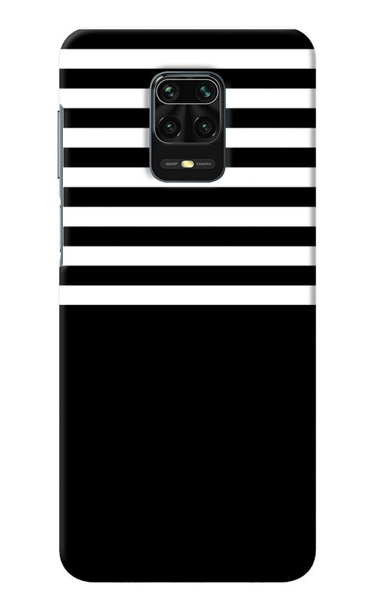 Black and White Print Redmi Note 9 Pro/Pro Max Back Cover