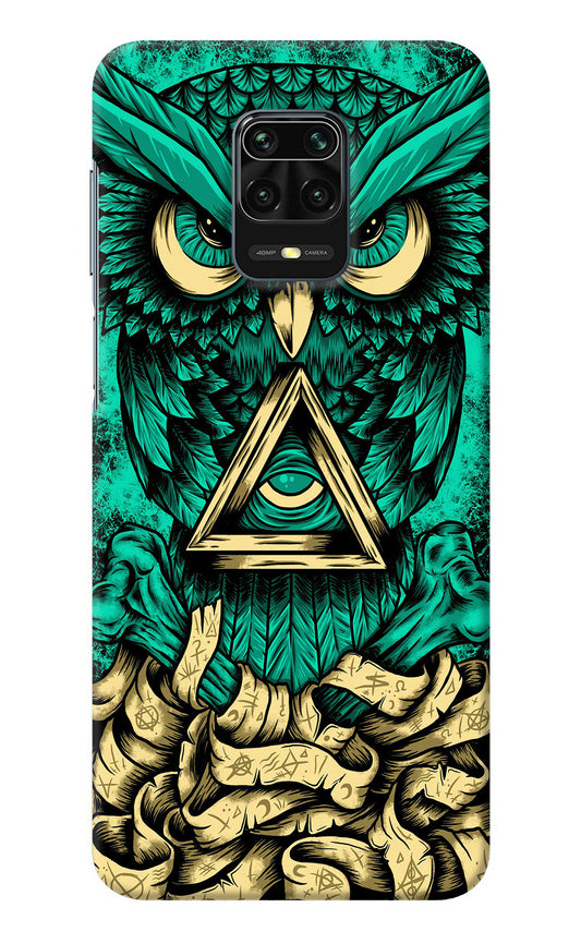 Green Owl Redmi Note 9 Pro/Pro Max Back Cover