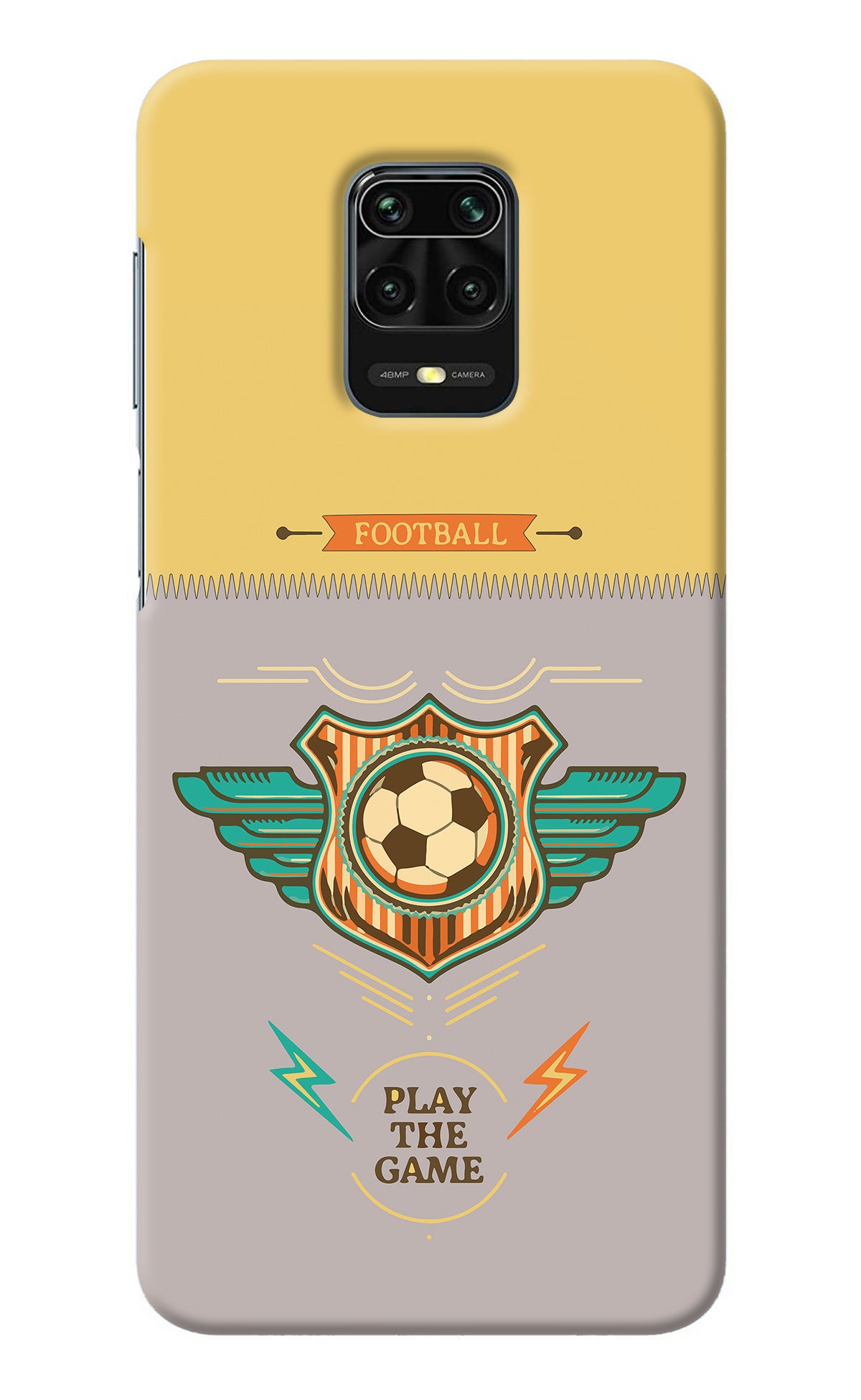 Football Redmi Note 9 Pro/Pro Max Back Cover