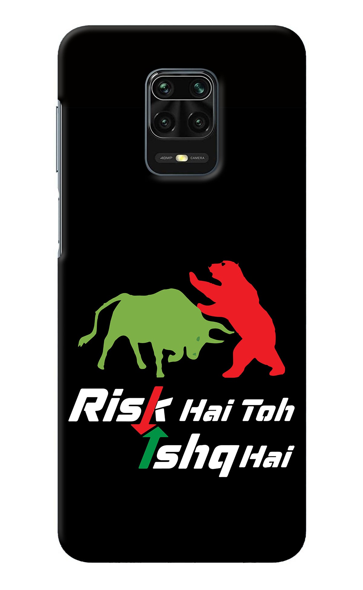 Risk Hai Toh Ishq Hai Redmi Note 9 Pro/Pro Max Back Cover