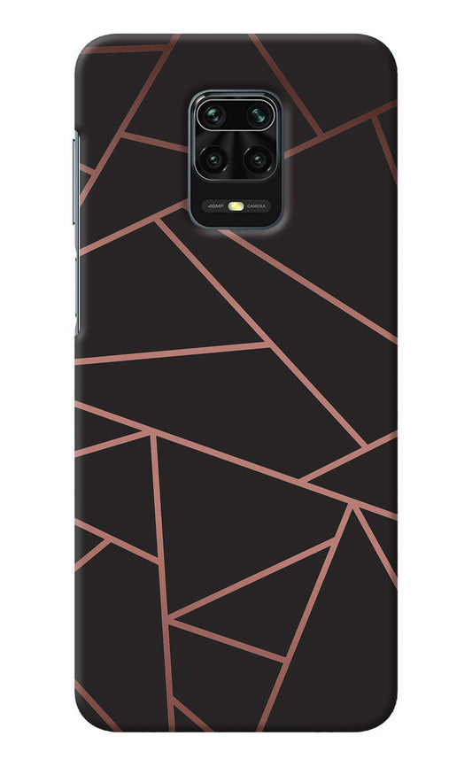 Geometric Pattern Redmi Note 9 Pro/Pro Max Back Cover