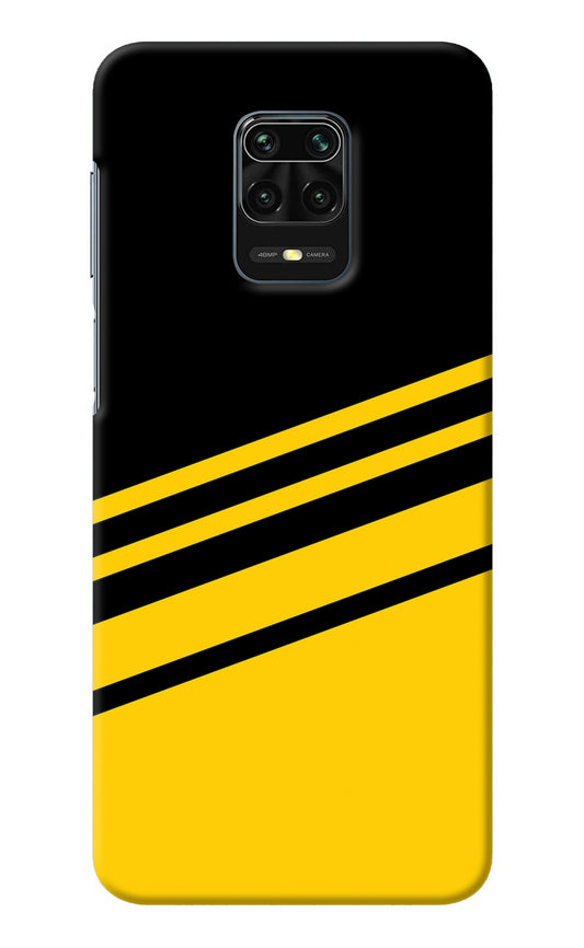 Yellow Shades Redmi Note 9 Pro/Pro Max Back Cover