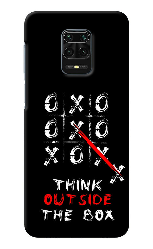 Think out of the BOX Redmi Note 9 Pro/Pro Max Back Cover