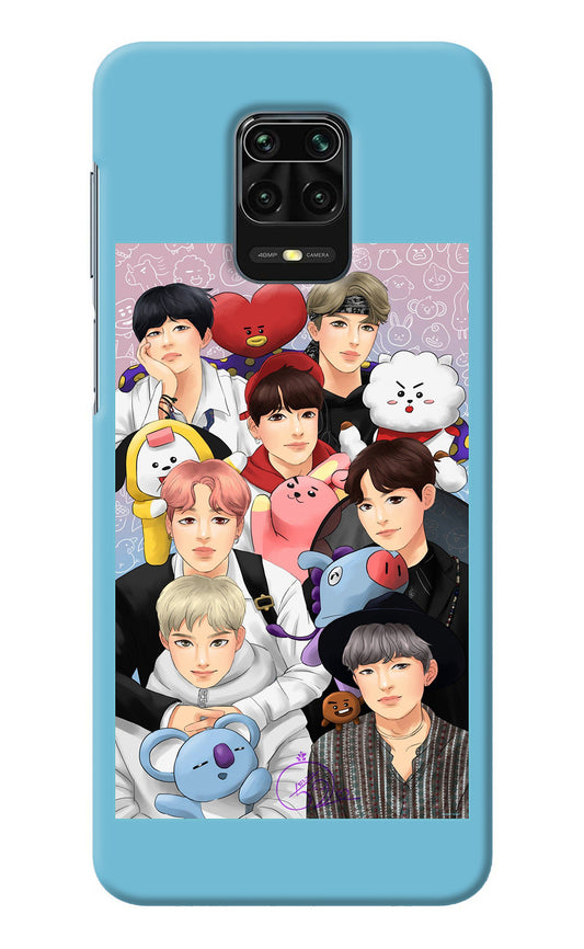 BTS with animals Redmi Note 9 Pro/Pro Max Back Cover