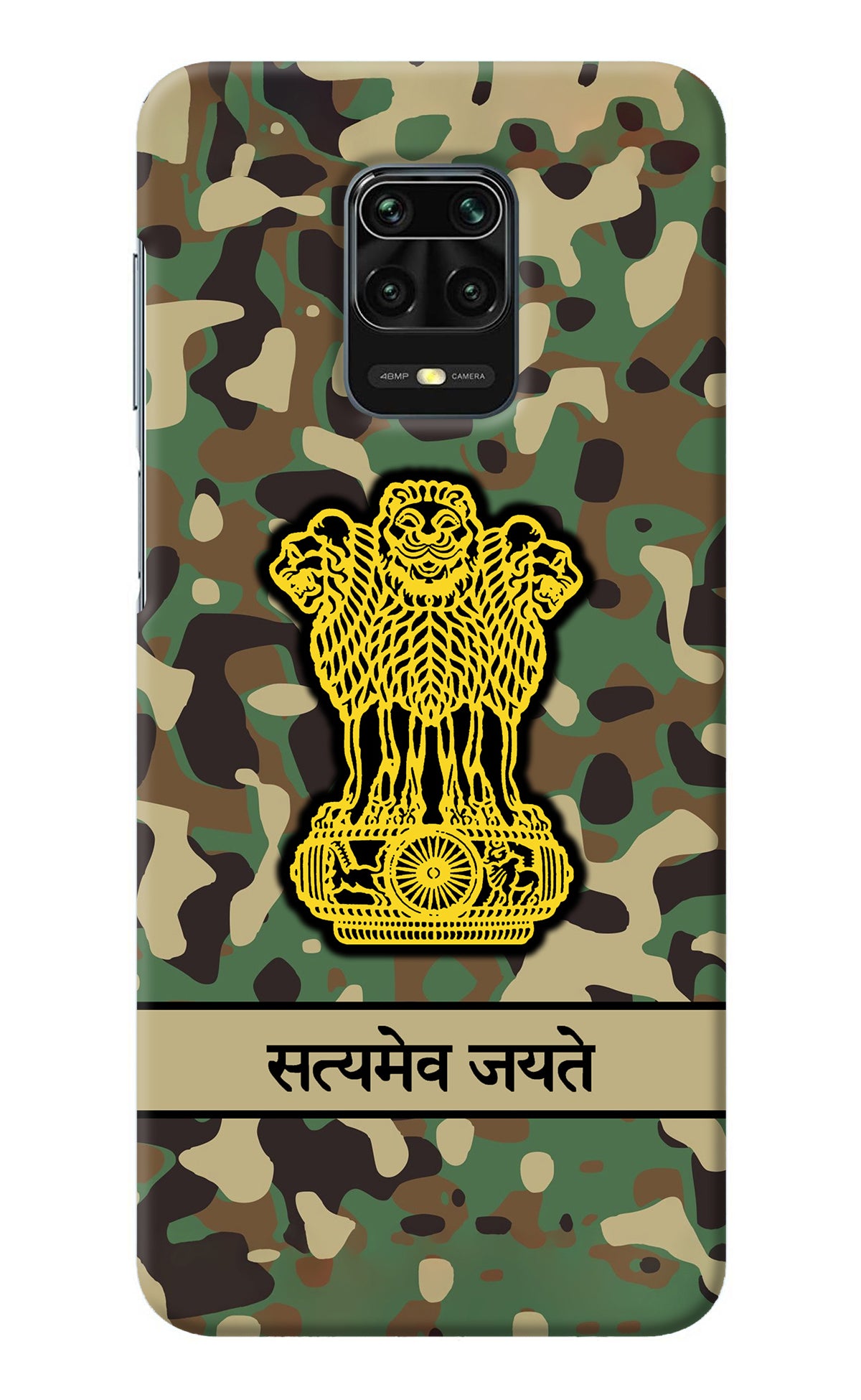 Satyamev Jayate Army Redmi Note 9 Pro/Pro Max Back Cover