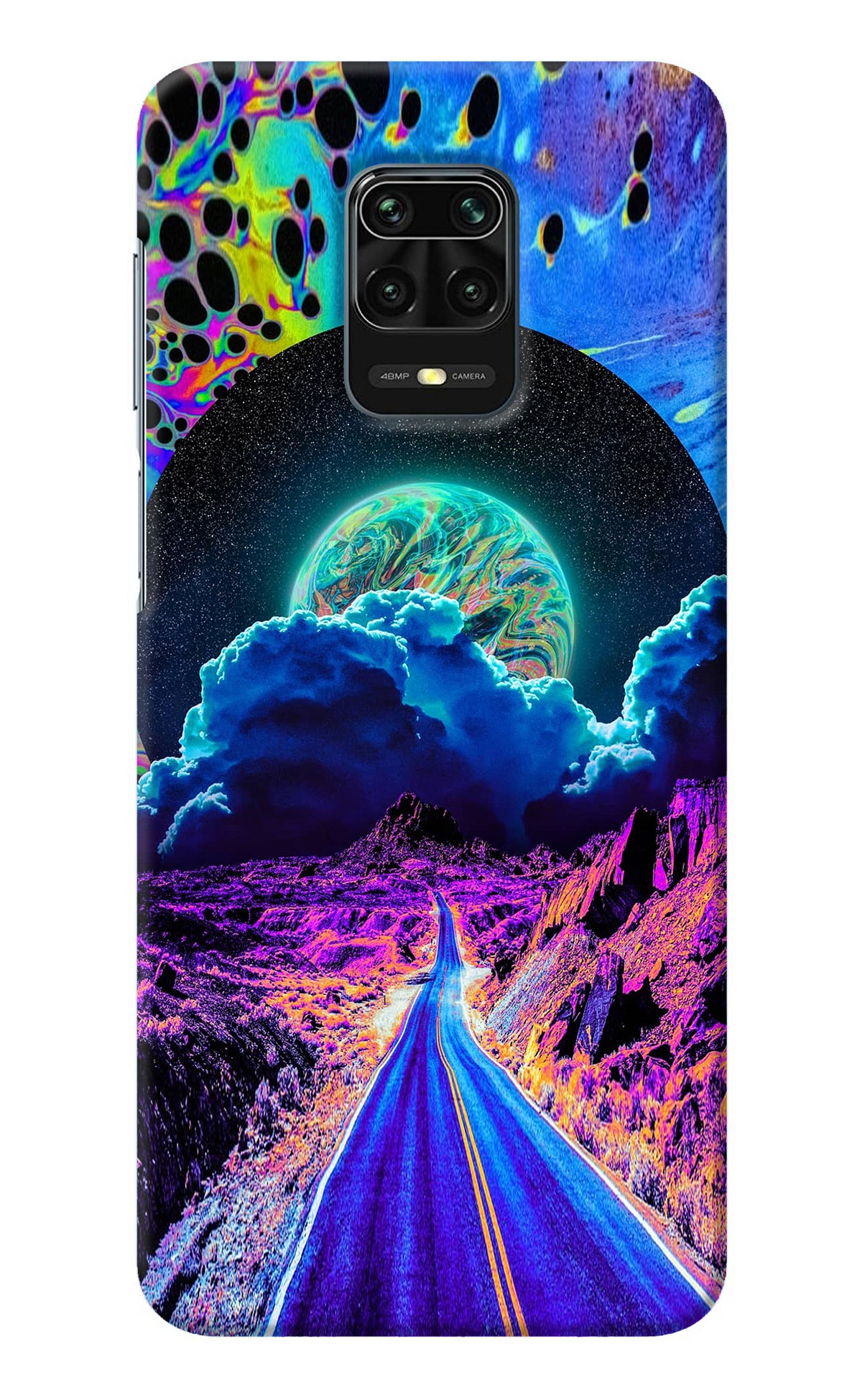 Psychedelic Painting Redmi Note 9 Pro/Pro Max Back Cover