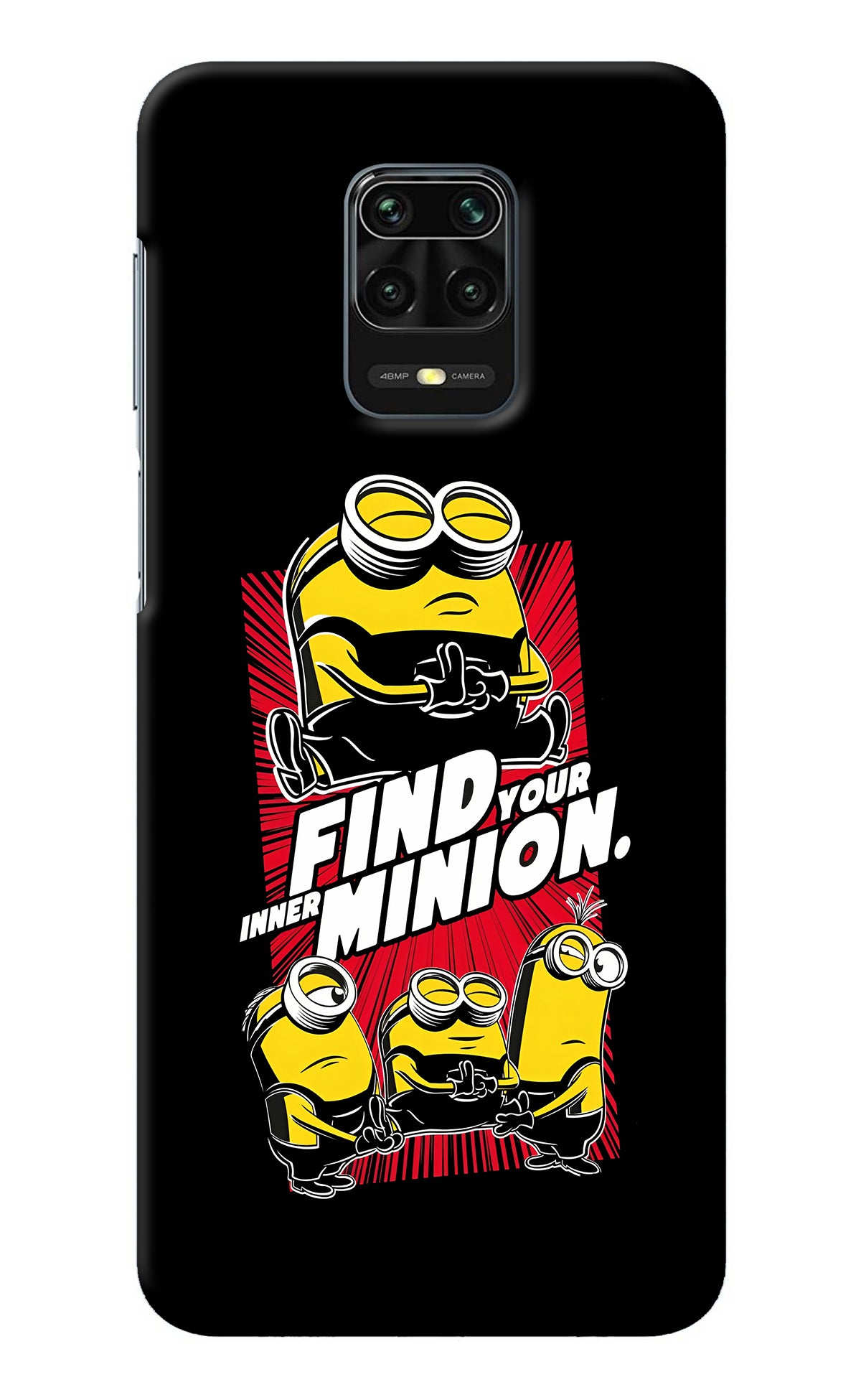 Find your inner Minion Redmi Note 9 Pro/Pro Max Back Cover