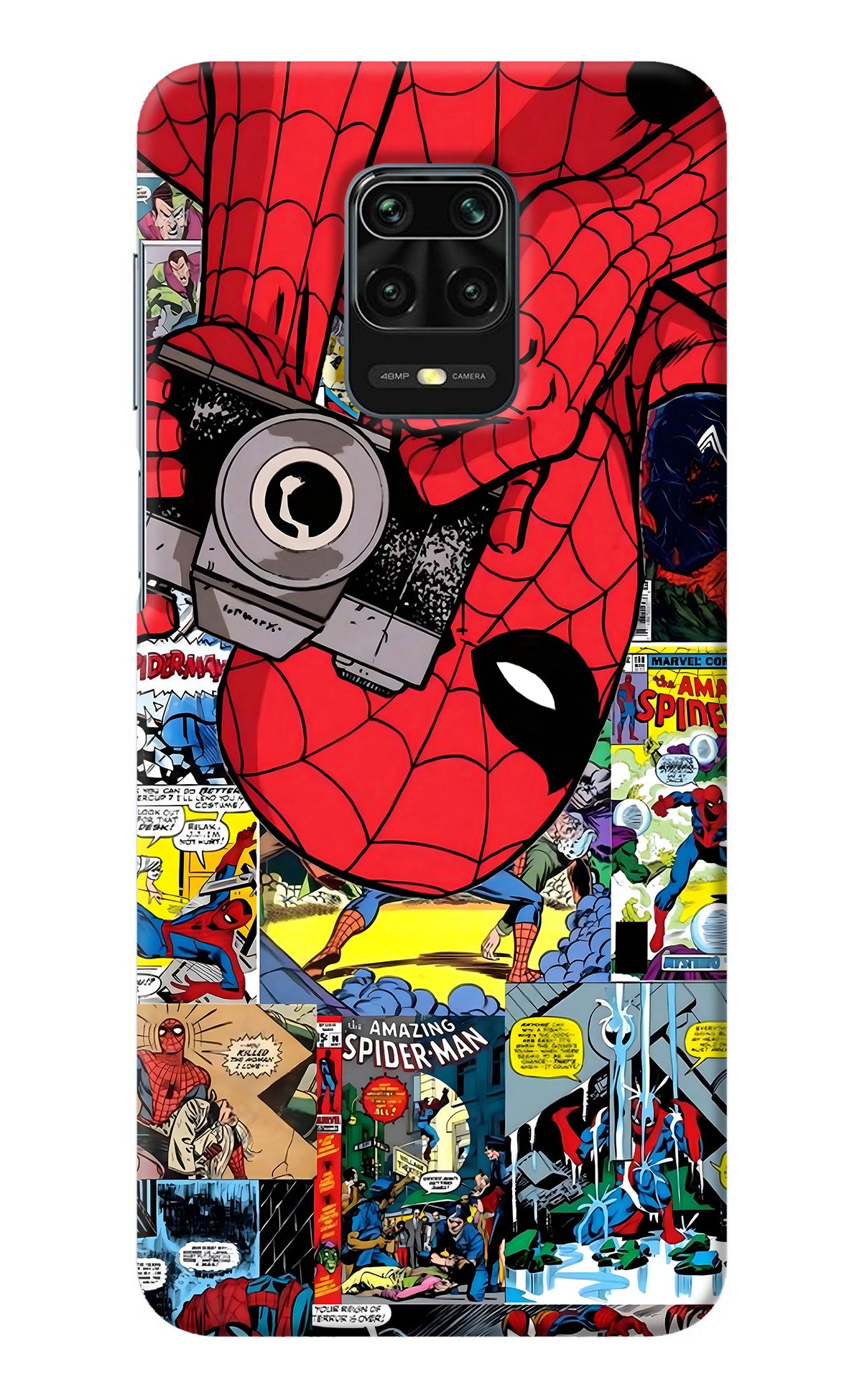 Spider Man Redmi Note 9 Pro/Pro Max Back Cover