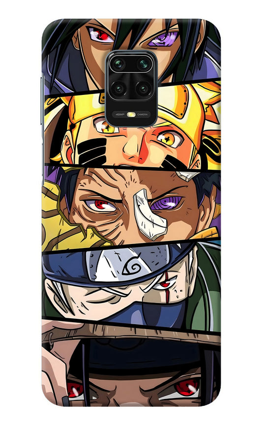 Naruto Character Redmi Note 9 Pro/Pro Max Back Cover
