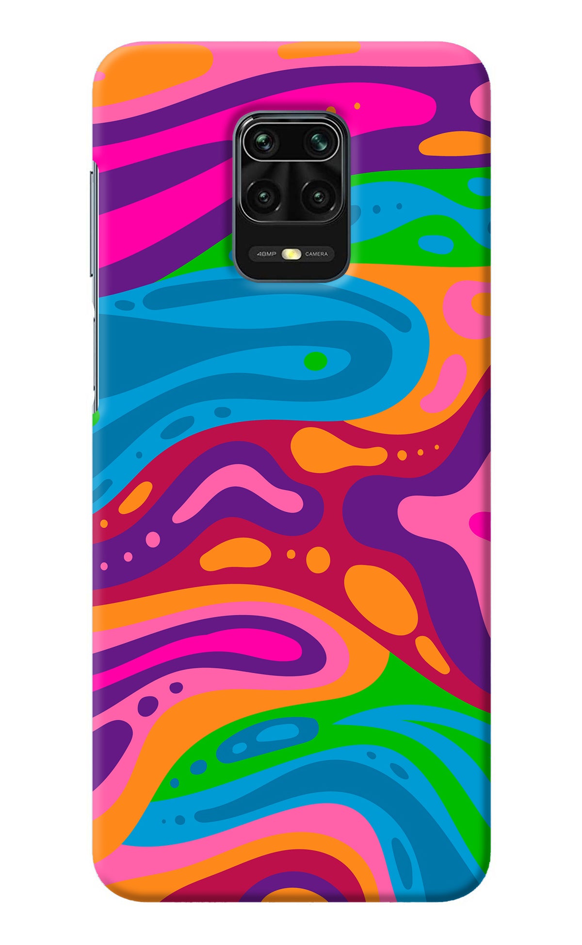 Trippy Pattern Redmi Note 9 Pro/Pro Max Back Cover