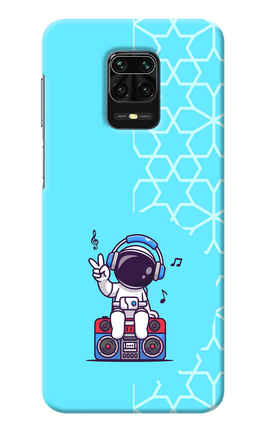 Cute Astronaut Chilling Redmi Note 9 Pro/Pro Max Back Cover