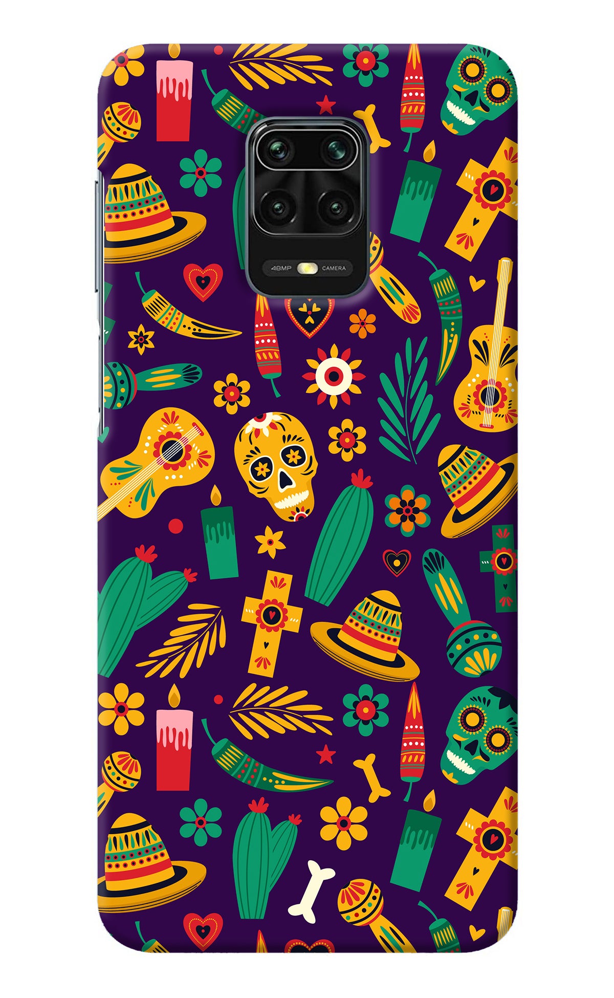 Mexican Artwork Redmi Note 9 Pro/Pro Max Back Cover