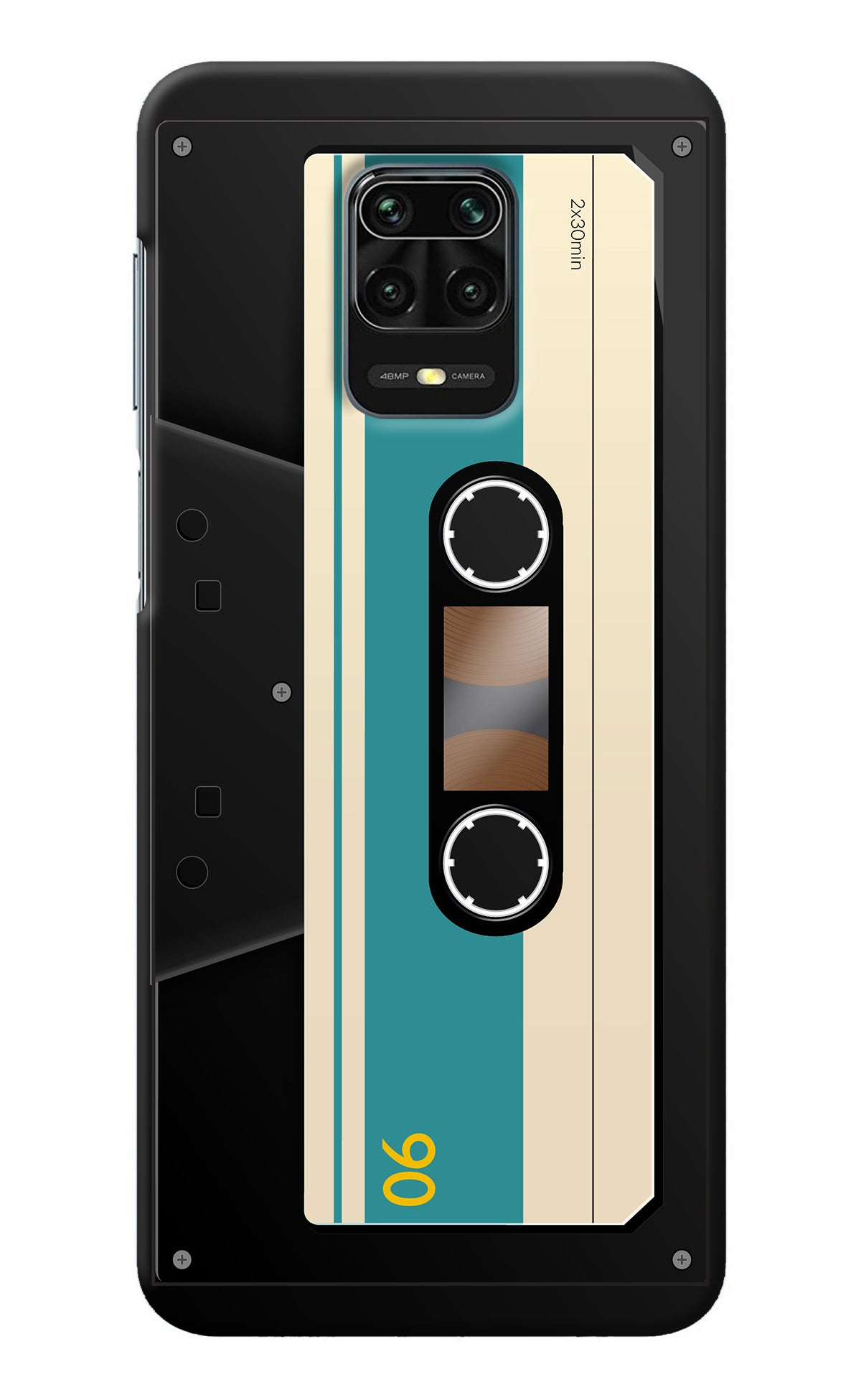 Cassette Redmi Note 9 Pro/Pro Max Back Cover