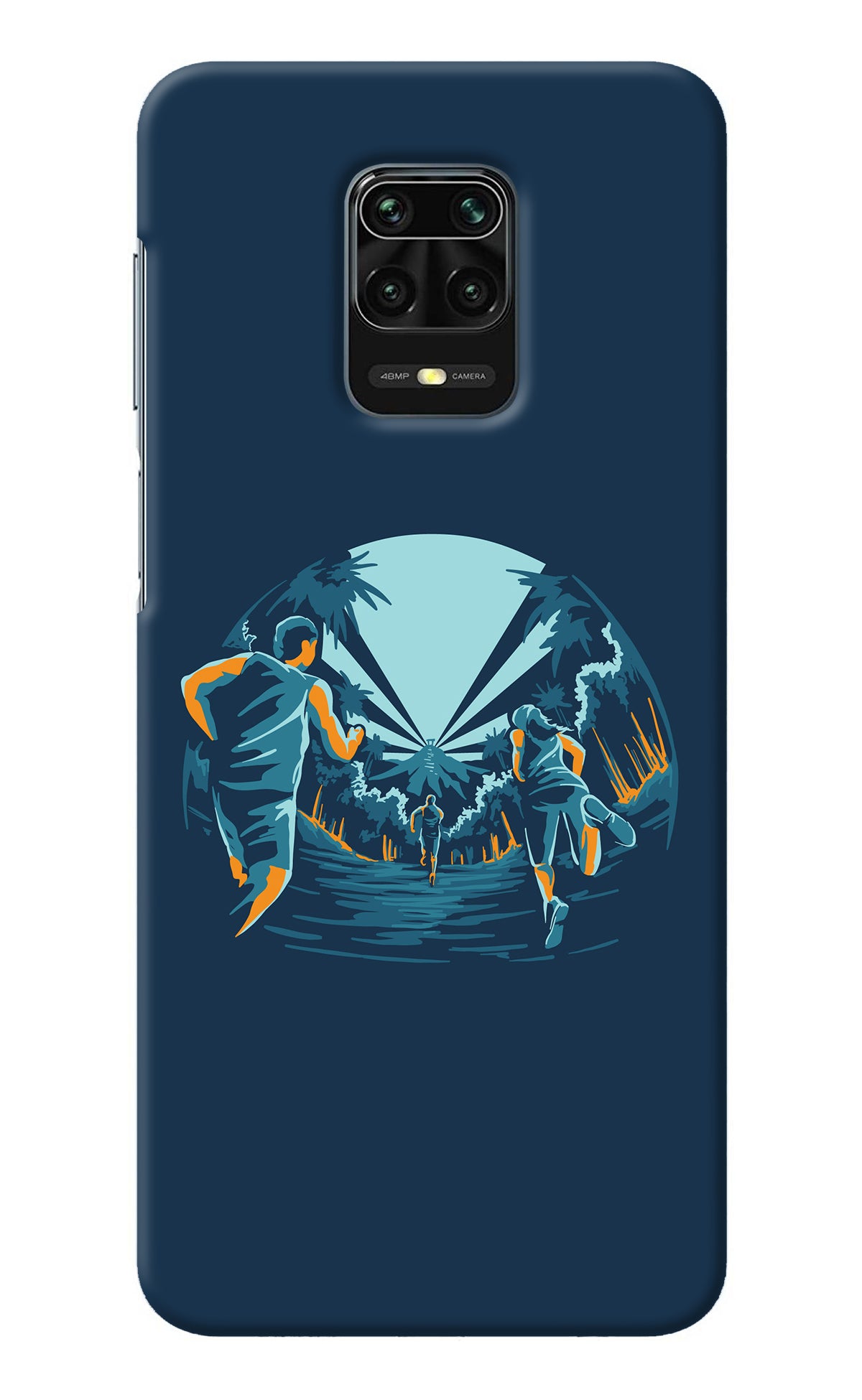 Team Run Redmi Note 9 Pro/Pro Max Back Cover