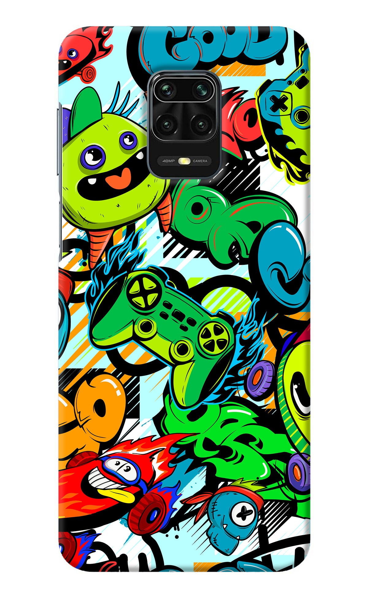 Game Doodle Redmi Note 9 Pro/Pro Max Back Cover
